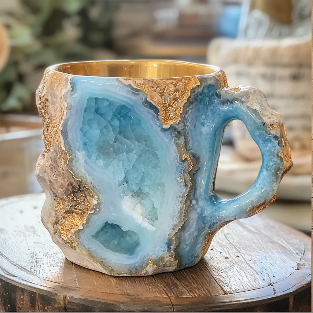 🎄Last day 45% OFF 🥃2025 New Mineral Crystal Coffee Mugs