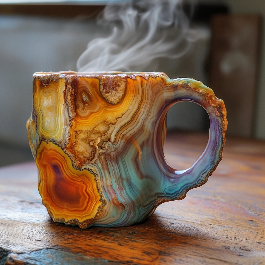🎄Last day 45% OFF 🥃2025 New Mineral Crystal Coffee Mugs