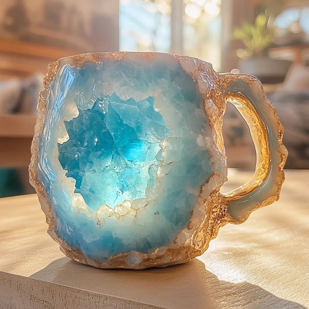 🎄Last day 45% OFF 🥃2025 New Mineral Crystal Coffee Mugs